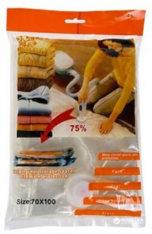 Вакуумный пакет для хранения вещей XIFU 70 x 100 см (6922097890897)
