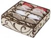 Коробочка на 7 секций Organizers для белья Молочный Шоколад (2000992389402)