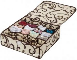 Коробочка на 24 секции Organizers c крышкой Молочный Шоколад (2000992389464)