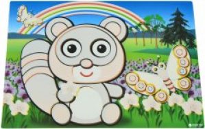 Сервировочный коврик Fissman Енот 29x21 см (0643)