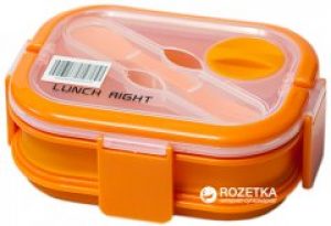Ланч бокс LUNCH RIGHT 500 мл + 800 мл Оранжевый (XF-SLD-044_orange)