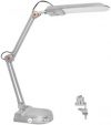 Настольная светодиодная лампа Magnum NL 011 4100К 7W с подставкой и струбциной Silver (90010776)