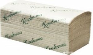 Бумажные полотенца Кохавинка V-fold однослойные 200 листов 20 упаковок Серые (4820032450620)
