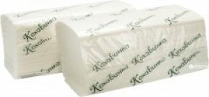 Бумажные полотенца Кохавинка V-fold двуслойные 160 листов 20 упаковок Белые (4820032450194)