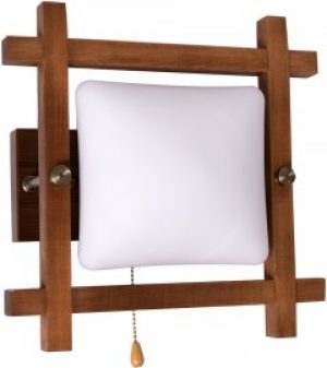 Бра Altalusse INL-3092W-01 Antique brass Walnut Е27 1x40 Вт