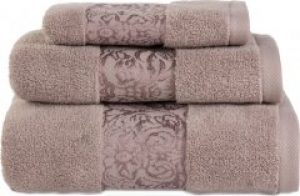 Махровое полотенце Arya Jewel 50х90 см Camel (TR1002164)