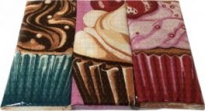 Набор полотенец Зоряне Сяйво Капкейки 45х60 3 шт (911_3 Капкейки)