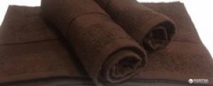 Махровое полотенце Aisha 50х90 см Шоколад (АИ-3-1/19-1215_Шоколад)