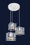 Люстра Levistella 756PR104F-3 WH (300) 80х30 см белая