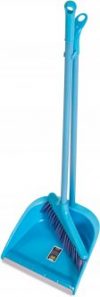 Набор Eco Fabric совок + щетка с длинной ручкой Голубой (EF-0075-B)