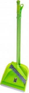 Набор Eco Fabric совок + щетка с длинной ручкой Зеленый (EF-0075-G)