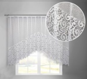 Короткая тюль для кухни в форме арки Adagio Windows Decor 3