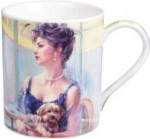 Чашка Lefard Дама с собачкой 380 мл (924-223)