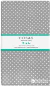 Простынь Cosas Ранфорс Drop Grey 220х240 см (4822052297773)
