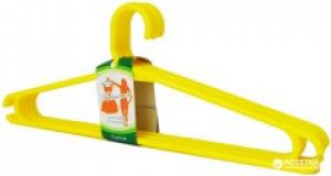 Набор вешалок Прайд Стандарт 44.5 х 17.5 х 0.9 см 5 шт Желтый (ВО-06)