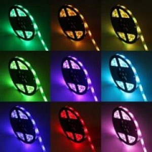 Светодиодная лента с пультом UKC RGB -5050 комплект 4