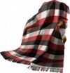 Плед Love You ly4084 клетка шерстяной 140х200 Бело-черный с красным (4820000004084)