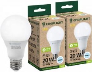 Светодиодная лампа Enerlight A80 20W 6500K E27 2 шт (A80E2720SMDСFRS)