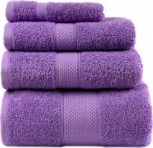 Махровое полотенце Arya Miranda Soft Lila 100x150 (8680943070579)