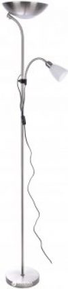 Торшер с подсветкой Brille FH-023/2 SN (25-091)
