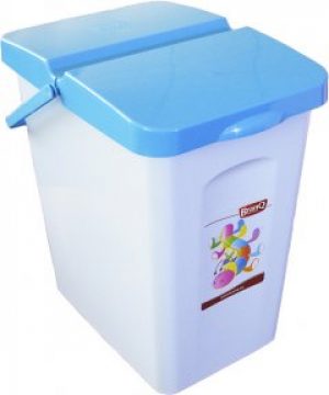 Контейнер BranQ для хранения порошка/корма для животных 10 л Голубой (1311brq-голубой)