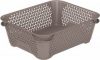 Ящик для хранения Keeeper Mini Basket А-6 16 x 8 x 20 см Серо-коричневый (373.3kee-серо-коричневый)