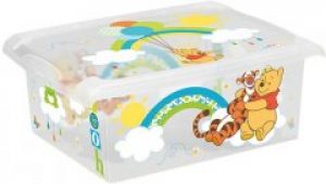 Ящик для хранения Keeeper Winni the Pooh 29 x 14 x 39 см 10 л Прозрачный (2727kee-прозрачный)