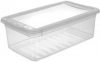 Ящик для хранения Keeeper Basixx 20 x 12 x 34 см 5.6 с крышкой Прозрачный (578kee-прозрачный)