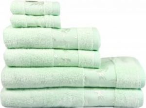 Махровое полотенце Maisonette Bamboo 50х100 Мятный (8699965120780)