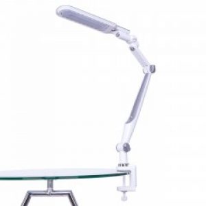 Светодиодная настольная лампа Sean SL- 50086L 10W на струбцине Серебро (58908)