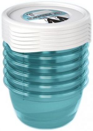 Набор круглых контейнеров для морозильной камеры Keeeper Polar 0.2 л 6 шт (KEE-3022)