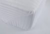 Простынь Lotus Отель - Сатин Страйп 1*1 белый Турция 160*200*25 на резинке