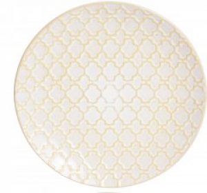 Тарелка подставная La Cucina с узором 1 20.5 см Beige (Q76000220_marocco)