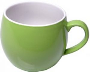 Кружка Fissman 320 мл Зеленая (9397)