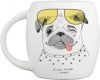 Чашка Orner Счастливый мопс 450 мл (orner-0569)
