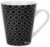 Кружка La Cucina 320 мл с узором (Q75100110_black_circles)