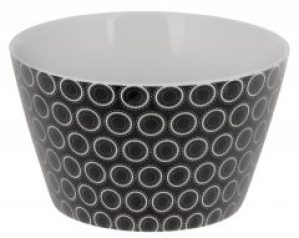 Пиала La Cucina 13 x 8 см с узором (Q75100120_black_circles)
