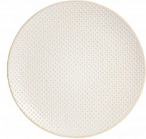 Тарелка десертная La Cucina с узором 3 25.5 см Beige (Q76000230_dots)