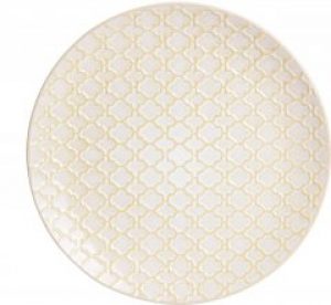 Тарелка десертная La Cucina с узором 2 25.5 см Beige (Q76000230_morocco)