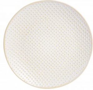 Тарелка подставная La Cucina с узором 3 20.5 см Beige (Q76000220_dots)