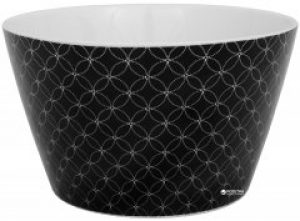 Пиала La Cucina 13 x 8 см с узором (Q75100120_black)