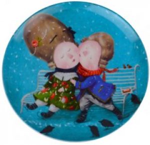 Тарелка Lefard Гапчинская Первый поцелуй 20 см (924-340)