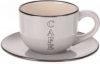 Чашка с блюдцем для чая La Cucina 200 мл White (554602440_white)