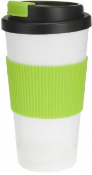 Кружка с крышкой Excellent Houseware 500 мл (CZ4100290_green)