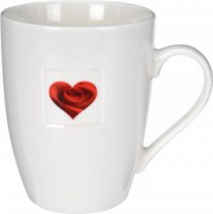 Чашка Excellent Houseware 350 мл (Q75900040_heart_rose)