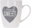 Чашка Excellent Houseware 350 мл (Q75900210_always_sweet_gray)