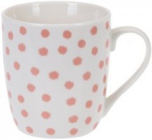 Чашка Excellent Houseware 200 мл (Q75888110_pink_dots)