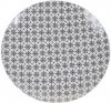 Тарелка обеденная круглая Excellent Houseware 26 см (Q75888100_snowflake)