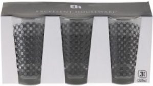 Набор стаканов Excellent Houseware 225 мл 3 шт (YE7200590_squares)