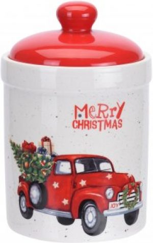 Банка для сыпучих продуктов Excellent Houseware 14.3x14.3x22.4 см (AZD100590_car)